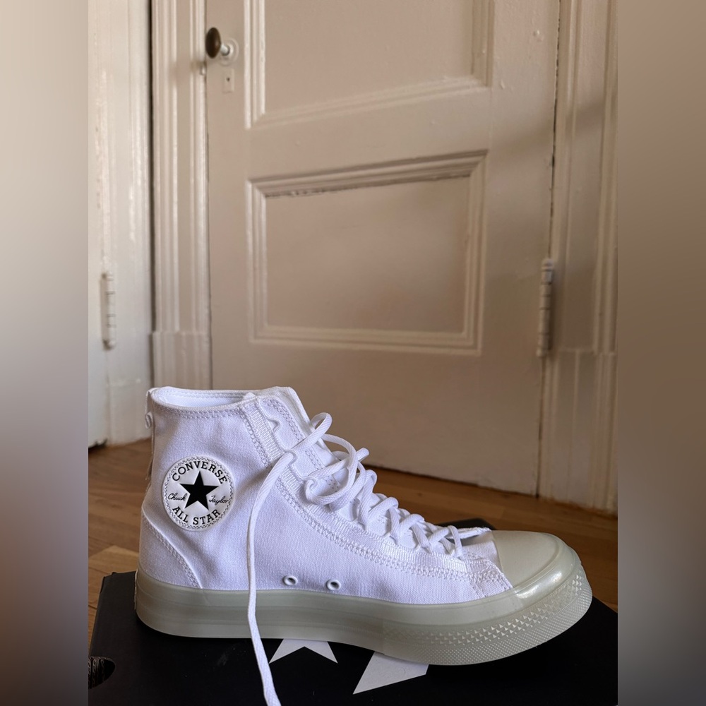 Men’s White Converse Chuck Taylor All Star CX EXP2 High-Top Sneakers, size 10.5 - Picture 5 of 9
